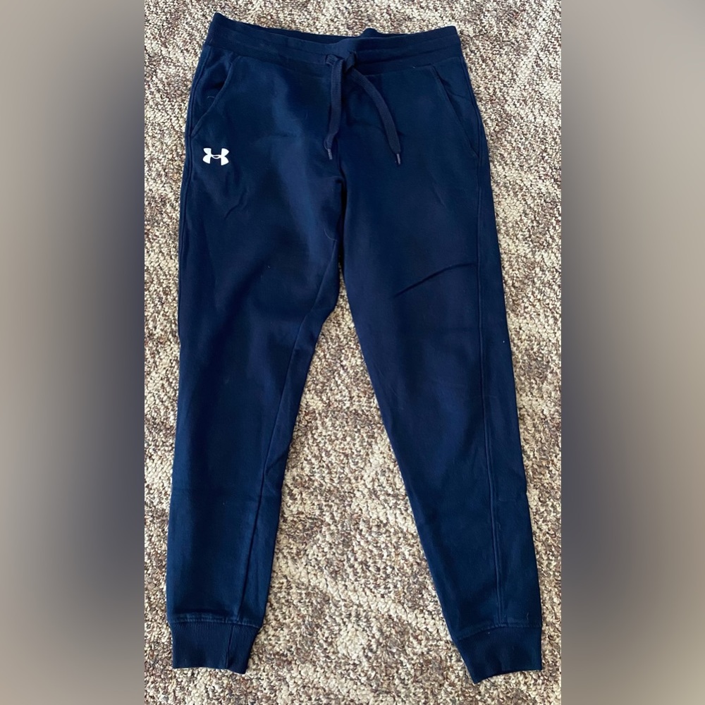 Navy Blue Under-Armor Sweatpants